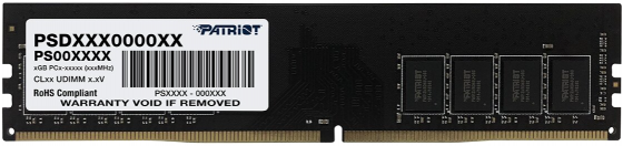 Оперативная память Ddr4 Patriot Memory Sl 4 гб 2133 мгц Dimm Cl15 Psd44g213381 (арт-8798) Донецк