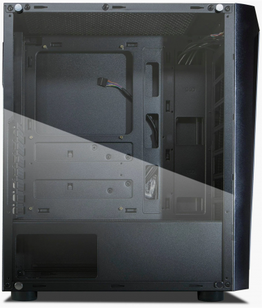 Корпус Eurocase B27 Matx без бп закаленное стекло (3xusb, 2xaudio) (арт-6802) Макеевка