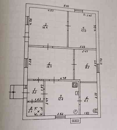 4-х комнатный дом с газом Донецк