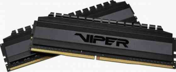 Оперативная память Dimm Ddr4 8gb 3200mhz Patriot Viper 4 Blackout (Pvb48g320c6k) (2x4gb Kit) (арт-90 Донецк