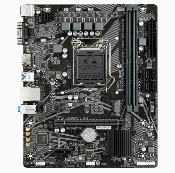 Материнская плата Gigabyte H510m H V2, Socket 1200, Intelh470, 2xddr4, Matx, Rtl (арт-8616) Макеевка
