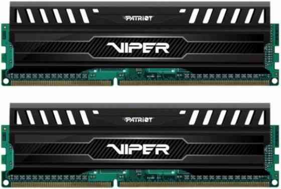 Оперативная память Ddr3 Patriot Viper 3 - 2x 4gb, 1600 мгц, Dimm, Cl9 (Pv38g160c9k) (арт-9502) Донецк