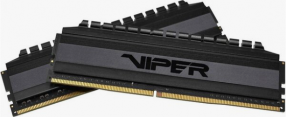 Оперативная память Dimm Ddr4 8gb 3200mhz Patriot Viper 4 Blackout (Pvb48g320c6k) (2x4gb Kit) (арт-23 Макеевка