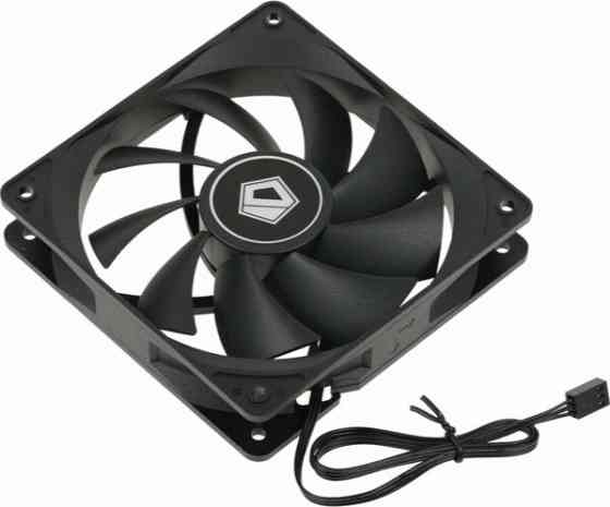 Вентилятор для корпуса Id-Cooling 120x120mm 3pin 1250rpm Black (Fl-12025k) (арт-1152) Донецк