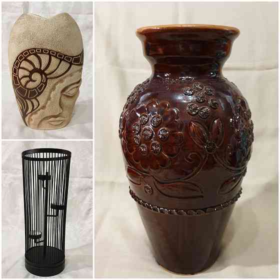 Ваза для цветов подставка под свечи Макеевка