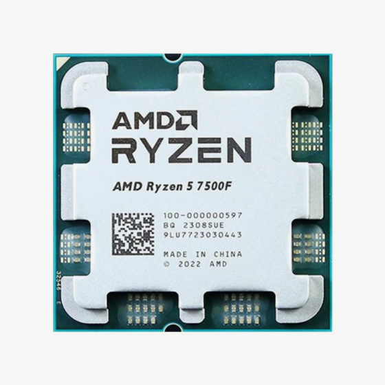 Процессор Amd Ryzen 5 7500f (Am5, 6/12 до 5 ггц, Ddr5 до 5200 мгц) Oem (арт-4318) Макеевка