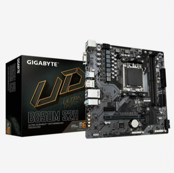 Материнская плата Gigabyte B650m S2h, Socket Am5, Matx, Rtl (арт-5886) Макеевка