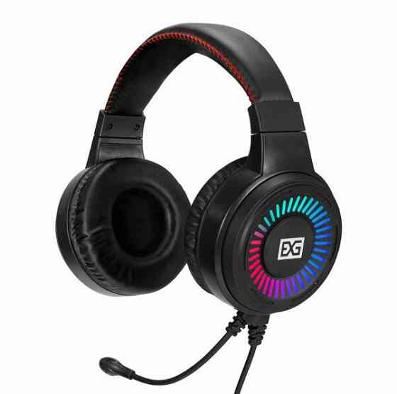 Полноразмерные игровые наушники с микрофоном (гарнитура) Exegate Gaming Hs-520g (Usb, 2x3.5мм, динам Макеевка