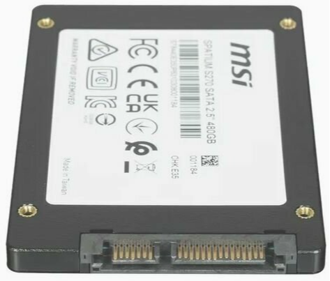 Твердотельный накопитель Ssd 2.5" Msi Spatium S270 (S78-440e350-P83) 480гб (арт-7164) Макеевка