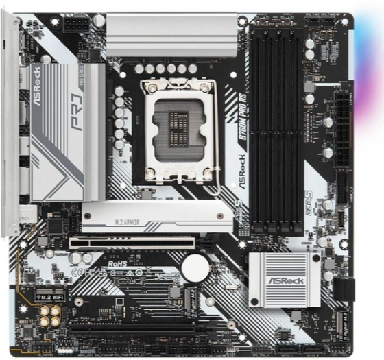 Материнская плата Asrock B760m Pro Rs (Lga1700, Matx) (арт-6377) Макеевка