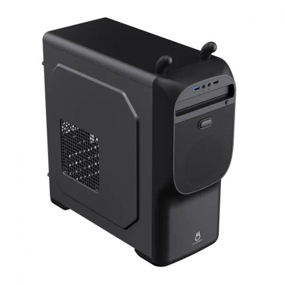 Корпус Mini-Tower Zircon Cute Rabbit Micro-Atx/Mini-Itx, без бп, черный (арт-9235) Макеевка