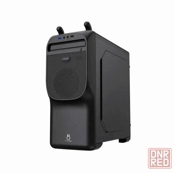 Корпус Mini-Tower Zircon Cute Rabbit Micro-Atx/Mini-Itx, без бп, черный (арт-9235) Макеевка - изображение 3