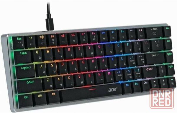 Игровая клавиатура Acer Okw302 механическая Led (Zl. Kbdcc.01c) (арт-7392) Макеевка - изображение 2