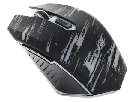 Игровая мышь Qumo Edge M17, беспроводная, аккумуляторная 600 Mah, кабель зарядки, 1000-2400 Dpi, 6 к Макеевка