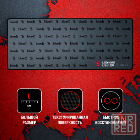 Коврик для мыши A4tech Bloody Bp-30l черный 750x300x3мм (арт-8631) Донецк - изображение 2