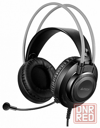 Наушники с микрофоном A4tech Fstyler Fh200i серый 1.8м накладные оголовье (Fh200i Grey) Fh200i Grey Донецк - изображение 1