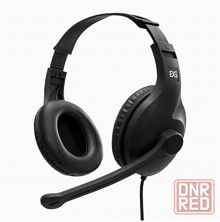 Наушники с микрофоном Exegate Office Hs-102s Black (арт-4692) Макеевка - изображение 2