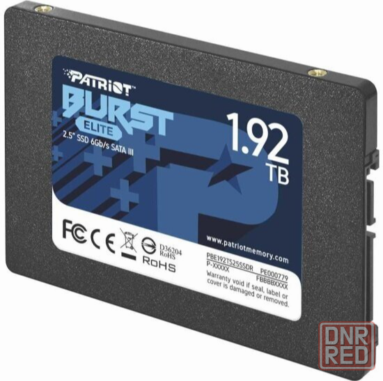 Ssd диск Patriot Memory Patriot 2.5" 1920гб Sata (Pbe192ts25ssdr) (арт-8596) Донецк - изображение 2