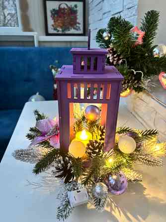 Новогодний декоративный фонарь Донецк