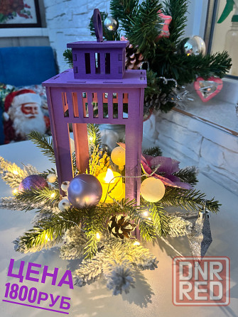 Новогодний декоративный фонарь Донецк - изображение 1