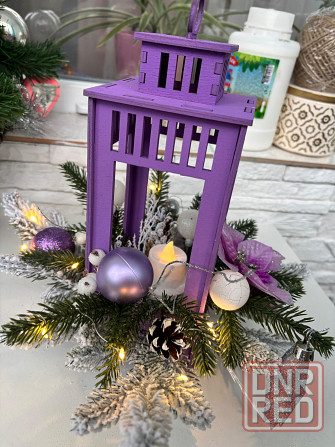 Новогодний декоративный фонарь Донецк - изображение 2