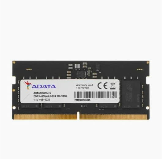 Оперативная память So-Dimm Adata Ddr5 8gb Ad5s48008g-S (арт-1553) Донецк