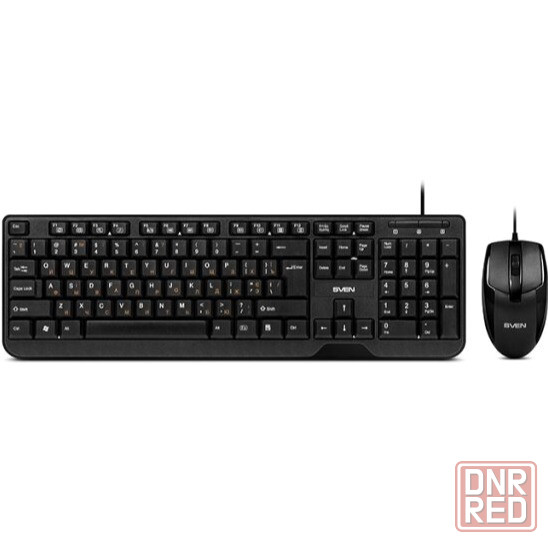 Комплект клавиатура и мышь Sven Kb-S330c черный (Sv-017309) (арт-3335) Донецк - изображение 1