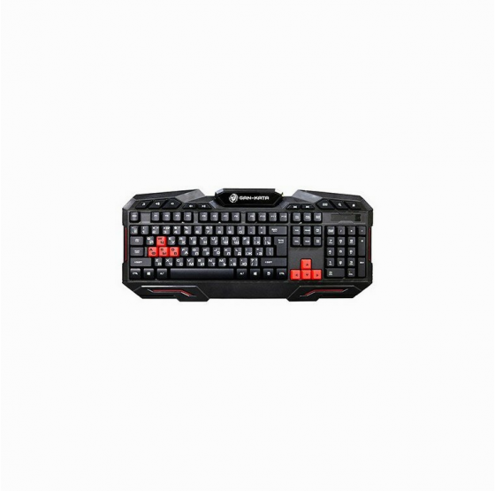 Клавиатура Dialog Gan-Kata Kgk-11u, Usb, черный тип подключения: проводная, интерфейс: Usb (арт-4036 Донецк