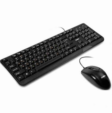 Комплект клавиатура и мышь Sven Kb-S330c черный (Sv-017309) (арт-4230) Макеевка