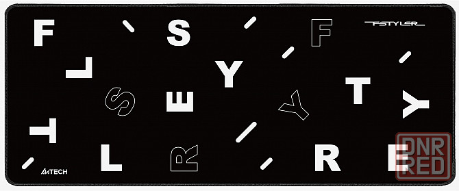 Коврик для мыши A4tech Fstyler Fp75 черный/белый 750x300x2мм (арт-9523) Макеевка - изображение 1