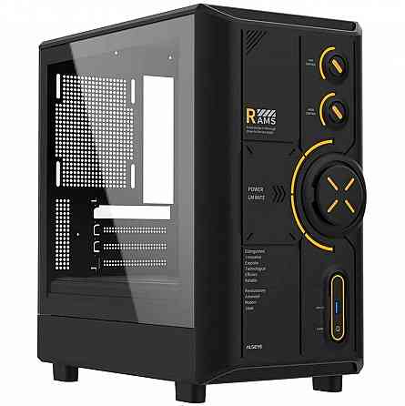 Корпус для пк Alseye Rams 2.0 240-B, черный As.07.0213 (арт-7798) Донецк