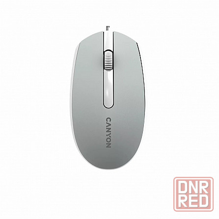 Мышь Canyon M-10, темно-серый (Cne-Cms10dg) оптический, 1000 Dpi, Usb, проводная (арт-5817) Макеевка - изображение 1