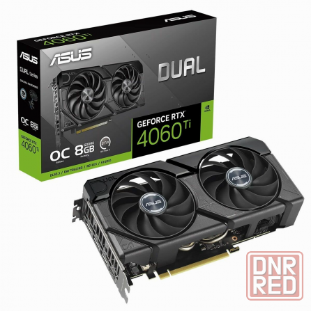 Видеокарта Asus Nvidia Geforce Rtx 4060 Ti 8gb Dual-Rtx4060ti-O8g-Evo/Rtx4060ti, Hdmi, Dp*3,8g, D6 ( Макеевка - изображение 1