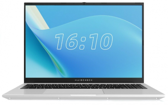 Ноутбук Maibenben M16b-R343um 16" Wuxga Ips, Amd R3-4300u, 8gb, 512gb Ssd, Linux, серебристый (арт-4 Донецк
