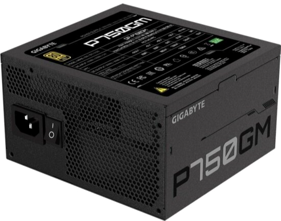 Блок питания Gigabyte Gp-P750gm 750w, 80+ Gold, черный (арт-3216) Донецк