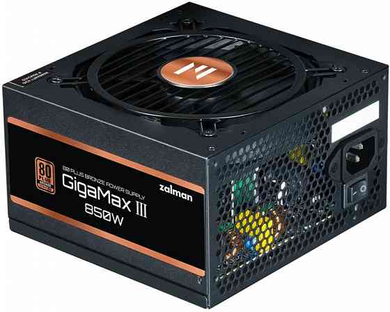 Блок питания 850w Zalman Gigamax Iii (Zm850-Gv3), 80+ Bronze (арт-9069) Макеевка
