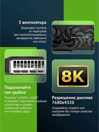 Видеокарта Gigabyte Gv-N507twf3oc-16gd 1.0, Nvidia Geforce Rtx 5070ti, объем видеопамяти 16гб 256 би Донецк