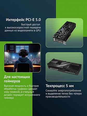 Видеокарта Gigabyte Gv-N507twf3oc-16gd 1.0, Nvidia Geforce Rtx 5070ti, объем видеопамяти 16гб 256 би Макеевка