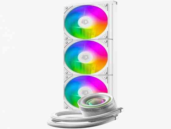 Сво для процессора Id-Cooling Fx360 Inf White (All Intel/Amd, 3*120mm Fan, 2900rpm, 27.2 дб, 350w, P Донецк