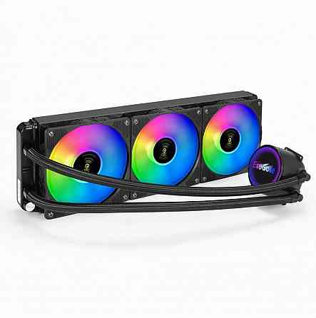 Комплект водяного охлаждения Exegate Blackwater-360. Pwm. Rgb (Rgb подсветка, (Ex297325rus) (арт-813 Макеевка