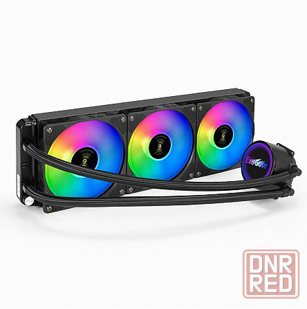 Комплект водяного охлаждения Exegate Blackwater-360. Pwm. Rgb (Rgb подсветка, (Ex297325rus) (арт-813 Макеевка - изображение 1