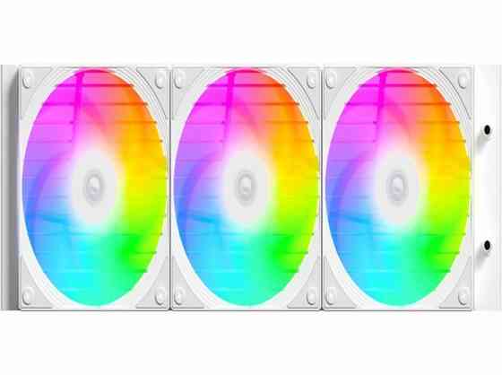 Сво для процессора Id-Cooling Fx360 Inf White (All Intel/Amd, 3*120mm Fan, 2900rpm, 27.2 дб, 350w, P Макеевка