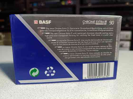 Запечатанная аудиокассета Basf -Chrome Extra II 90/Type-II Донецк