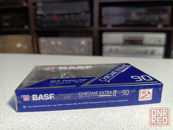 Запечатанная аудиокассета Basf -Chrome Extra II 90/Type-II Донецк - изображение 4