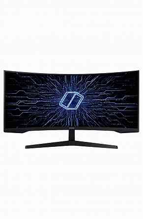 Игровой монитор 34" Samsung Odyssey G5 C34g55twwi, 3440х1440, 165 гц, Va, изогнутый, черный (Lc34g55 Донецк