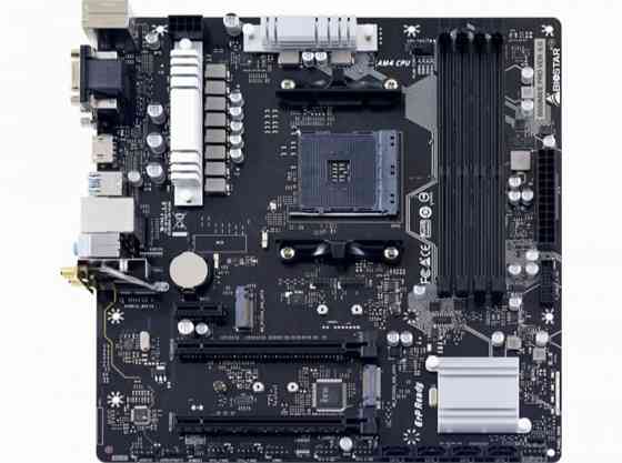 Материнская плата Biostar B550mx/E Pro Soc-Am4 Amd B550 4xddr4 Matx Ac`97 8ch(7.1) Gblan Raid+Vga+Dv Макеевка