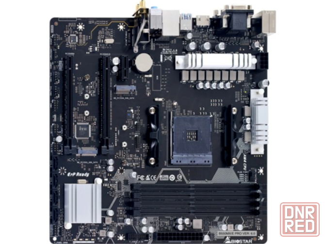 Материнская плата Biostar B550mx/E Pro Soc-Am4 Amd B550 4xddr4 Matx Ac`97 8ch(7.1) Gblan Raid+Vga+Dv Донецк - изображение 3