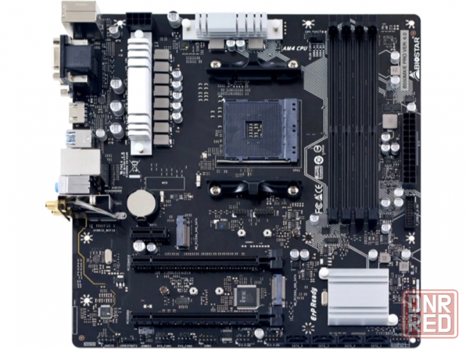Материнская плата Biostar B550mx/E Pro Soc-Am4 Amd B550 4xddr4 Matx Ac`97 8ch(7.1) Gblan Raid+Vga+Dv Донецк - изображение 1
