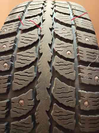 Продам зимние шины 195*65*15 бу Донецк