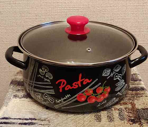 Кастрюля эмалированная 4 л новая Донецк